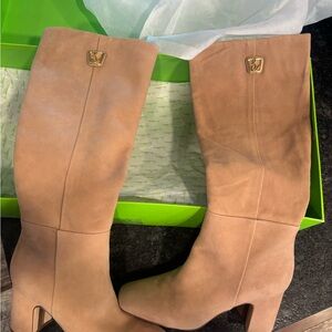 Sam Edelman Tan Heeled Boots
